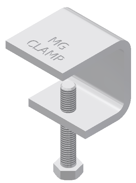 Cable Ladder Flat Cover Clamp