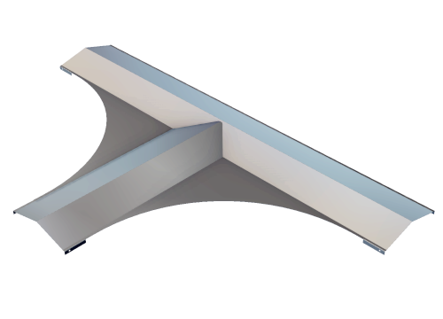 Cable Ladder Flat Cover Straight